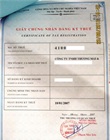 Giấy chứng nhận đăng ký thuế