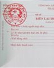 Thông báo về việc thay đổi nội dung đăng ký doanh nghiệp