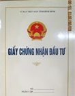 Giấy chứng nhận đầu tư điều chỉnh