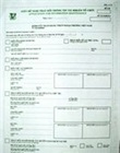 Giấy đề nghị thay đổi thông tin tài khoản tổ chức