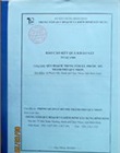 Báo cáo kết quả khảo sát tỷ lệ 1/500
