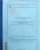 Báo cáo kết quả khảo sát tỷ lệ 1/500
