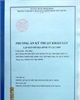 Phương án kỹ thuật khảo sát lập bản đồ địa hình tỷ lệ 1/500