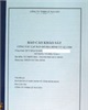 Báo cáo khảo sát địa hình