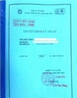 Thuyết minh thiết kế theo quy định tại khoản 3 & 4 Điều 7 của Thông tư số 13/2013/TT-BXD 